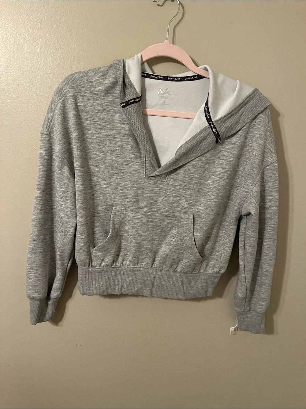 Justice sport sweatshirt